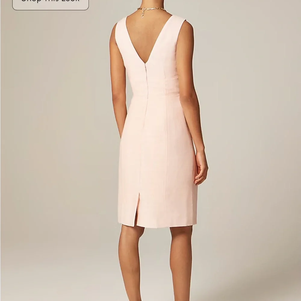 NWT! JCrew $220 sheath dress fully lined - Picture 3 of 11